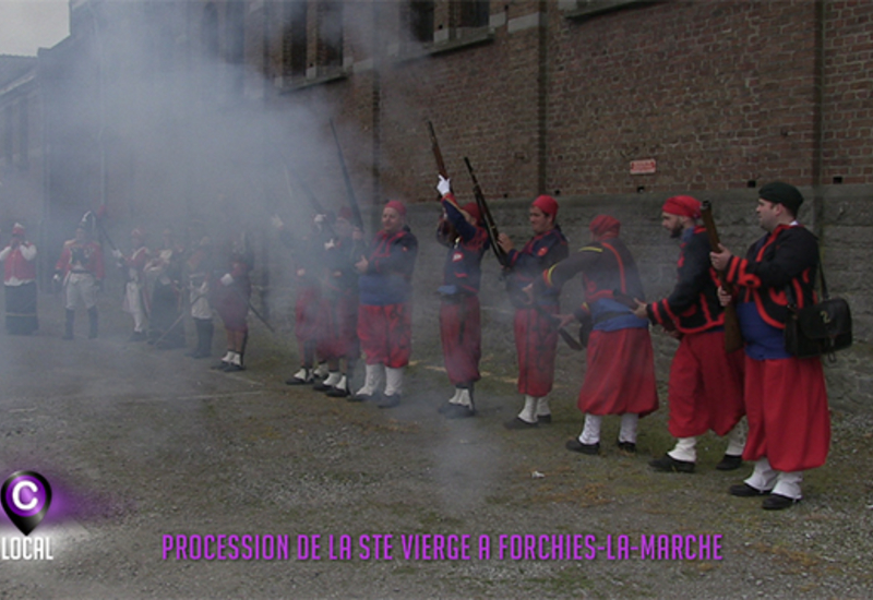 Procession de la Ste Vierge à Forchies