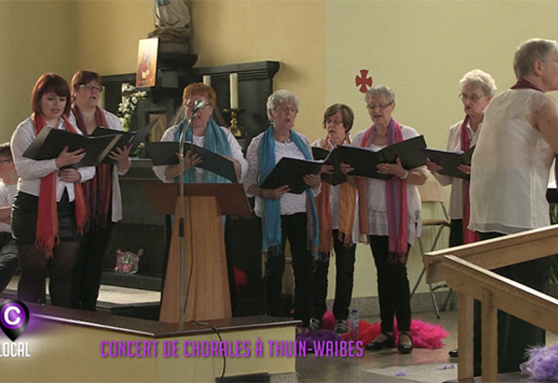 Concert de chorales à Thuin