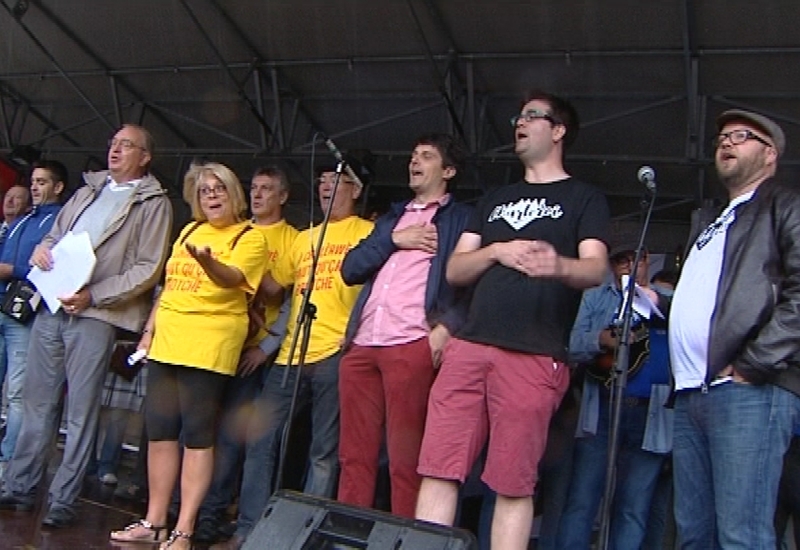 Une chorale pour les 350 ans de Charleroi ! 