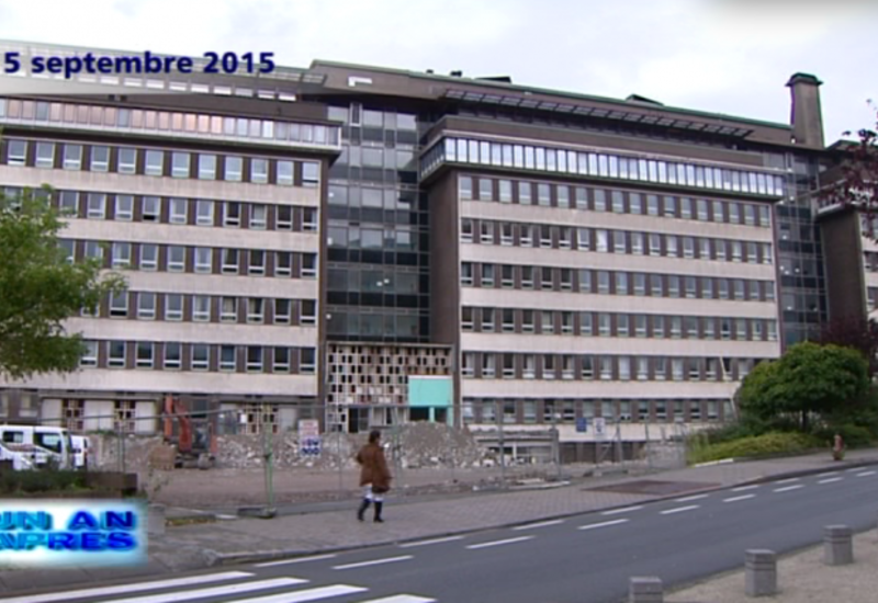 Un an après : Démolition de l'hôpital civil (émission du 15 septembre 2016)