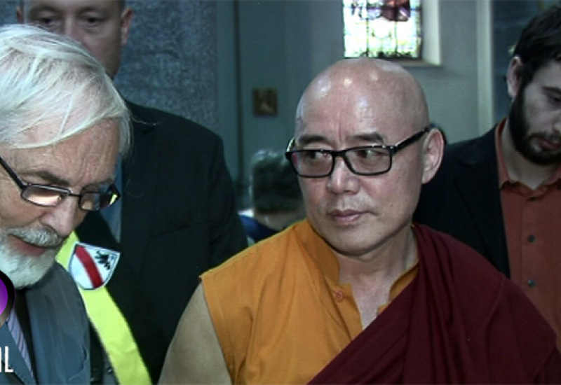 Visite du Lama Zeupa à Courcelles