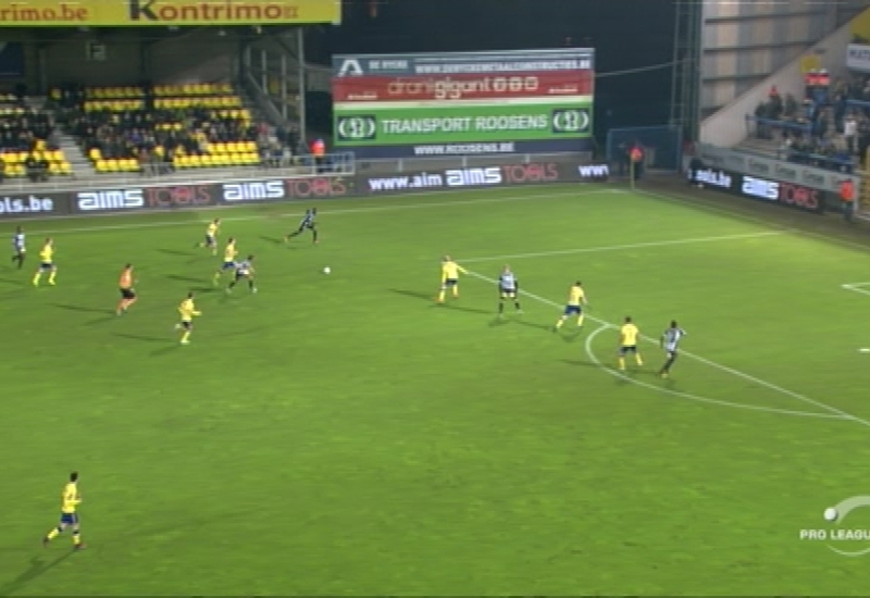 Les temps forts de la rencontre Waasland-Beveren - Sporting