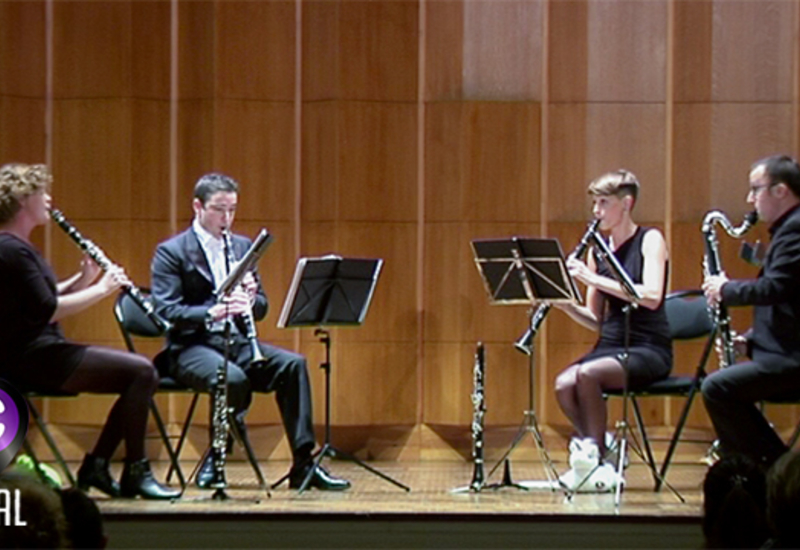 Le Quatuor Clarias en concert du dimanche
