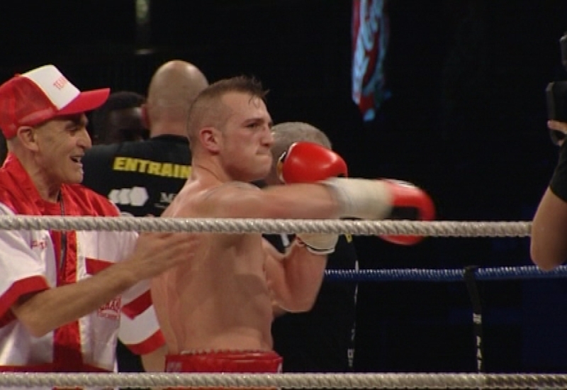 Boxe: Michel Garcia est Champion de Belgique des poids moyens