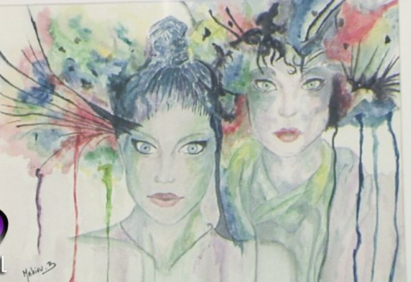 Exposition des Aquarelinnes à Erquelinnes