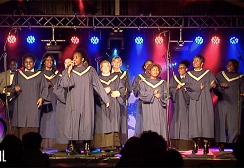 Concert de gospel à Courcelles 