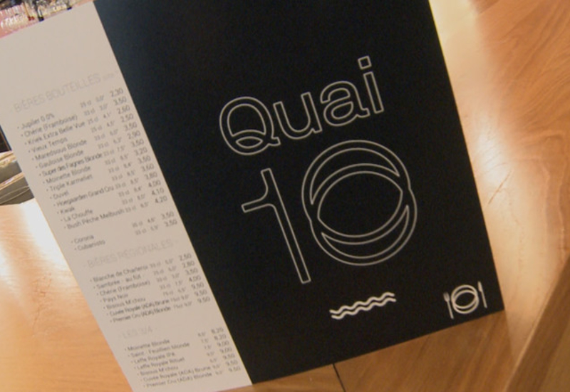 Petit détour dans la Brasserie du Quai 10