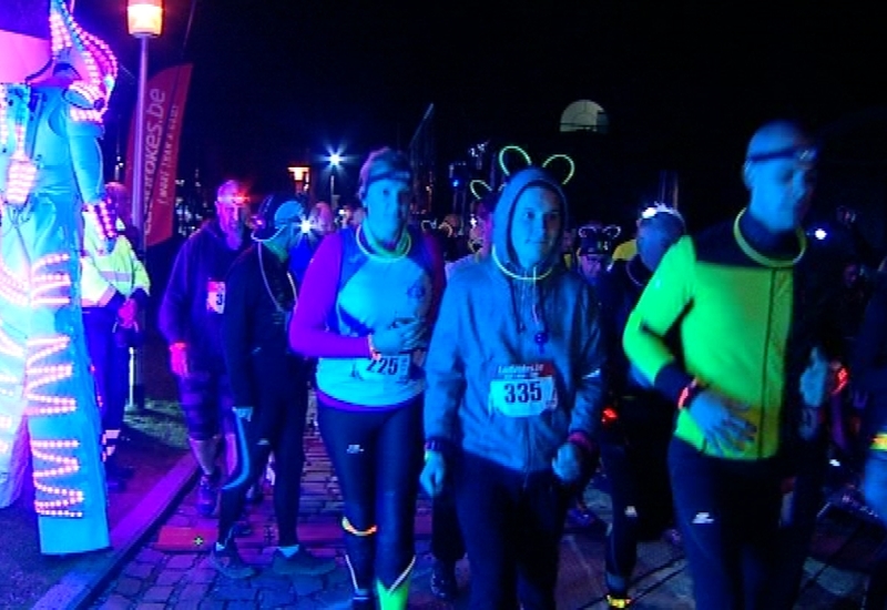 Sport et convivialité pour la Flash Night Run au Bois du Cazier