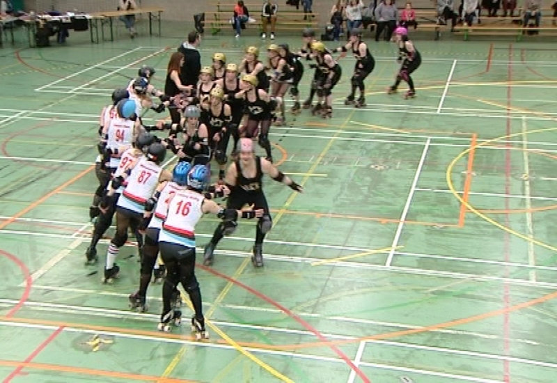 Le Roller Derby se porte bien à Charleroi