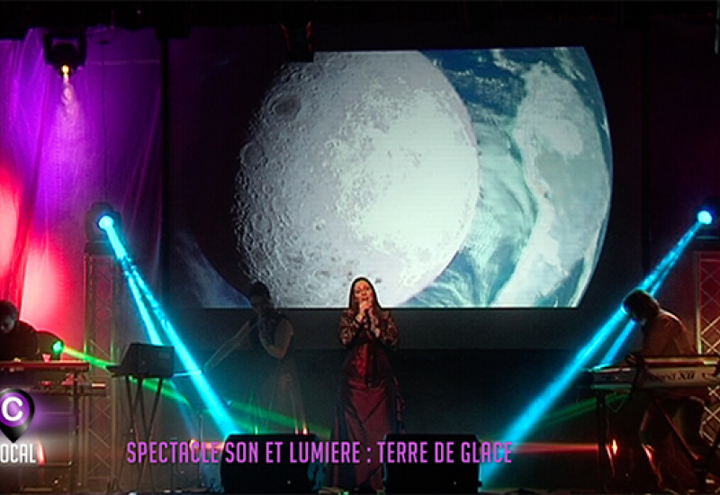 Spectacle son et lumière: Terre de glaces