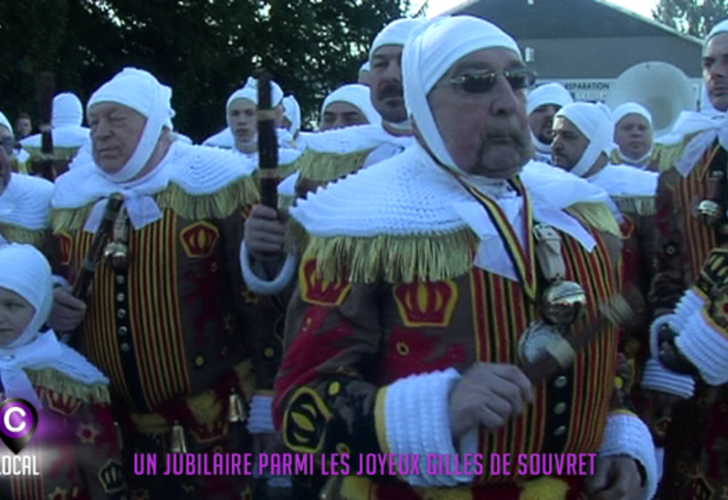Un jubilaire parmi les Joyeux Gilles de Souvret