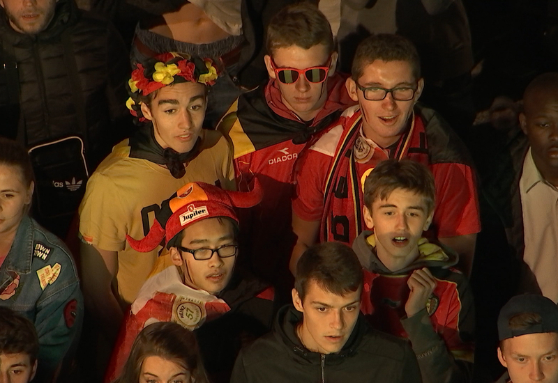 Charleroi: Plusieurs centaines de supporters présents pour la qualification des Diables