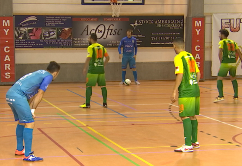 Première journée de la saison de futsal : MyCars Roselies recevait le champion Gooik