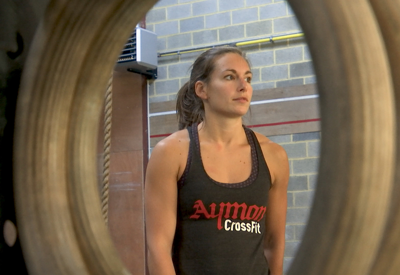 Portrait d'Amélie, passionnée de CrossFit