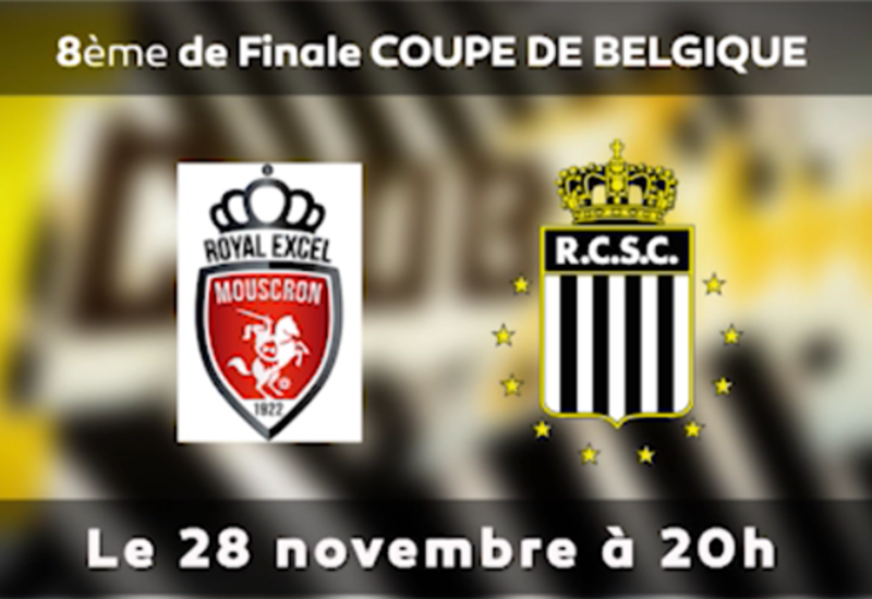 Club Zébré: Charleroi - La Louvière Centre en Coupe de Belgique