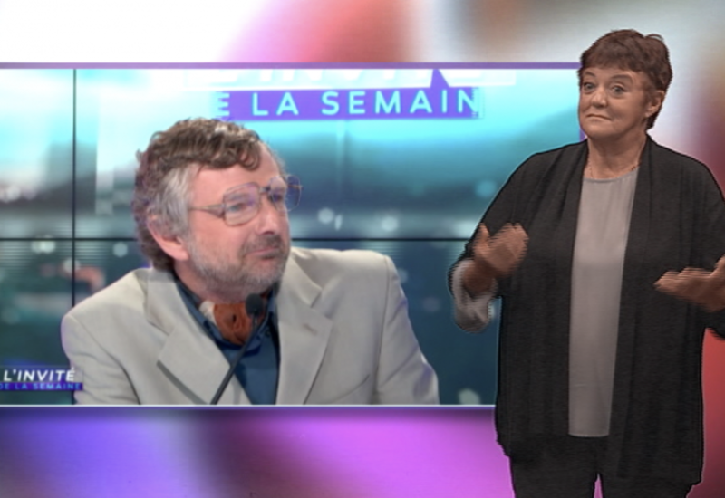 L'invité de la semaine (avec traduction gestuelle): Freddy Tougaux