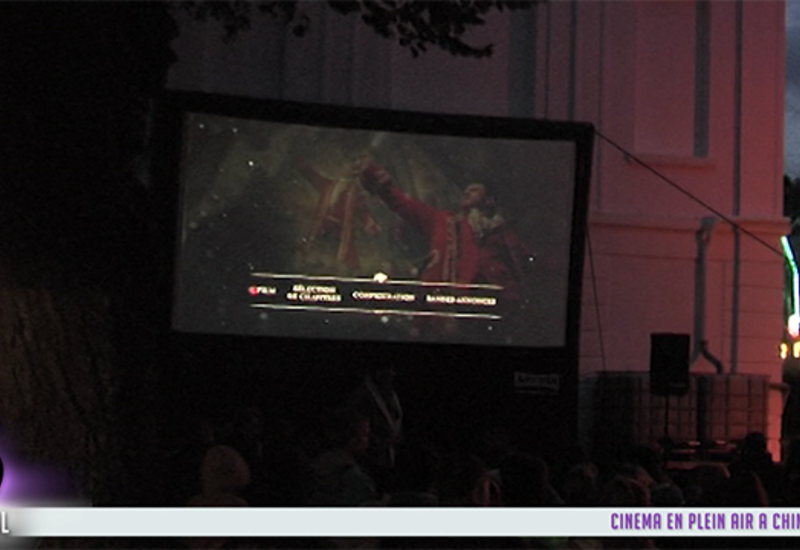 Cinema en plein air à Chimay