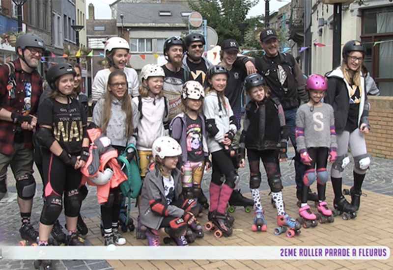 2ème roller parade à Fleurus