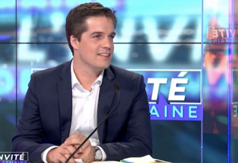 L'invité de la semaine du 4 novembre 2017: Thomas Dermine