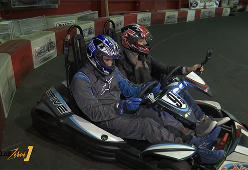 Club Zébré: football au karting...