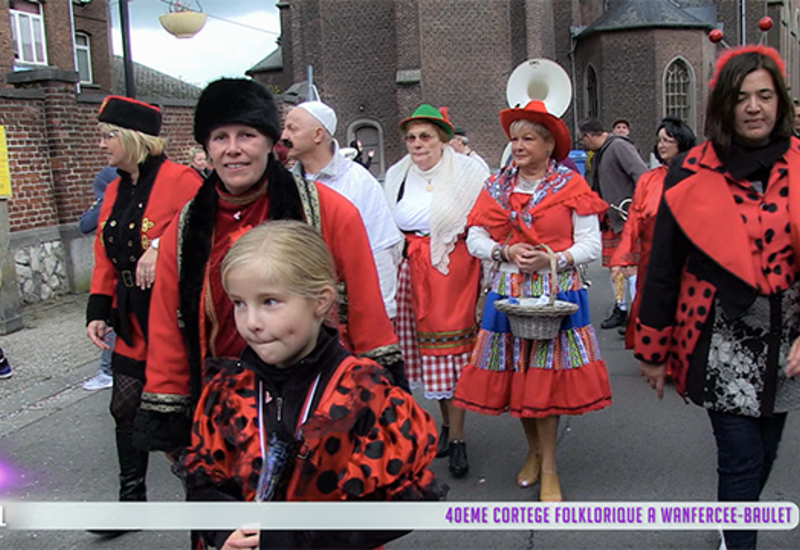 40ème Cortège Folklorique à Wanfercée-Baulet