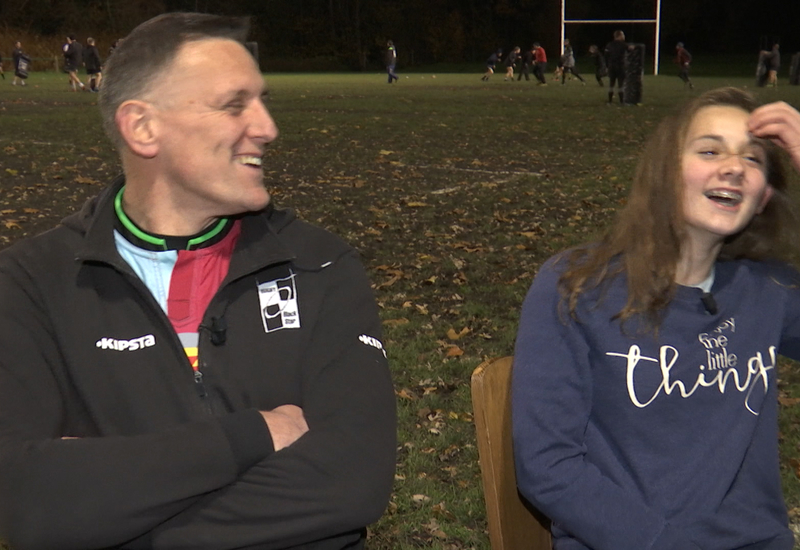 Tel père, telle fille : Bertrand et Hortense Thibaut ont tous les deux la passion du rugby