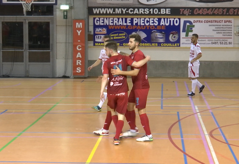 Le Futsal Mycars Roselies démarre l'année en fanfare : 8-2 face à Eisden