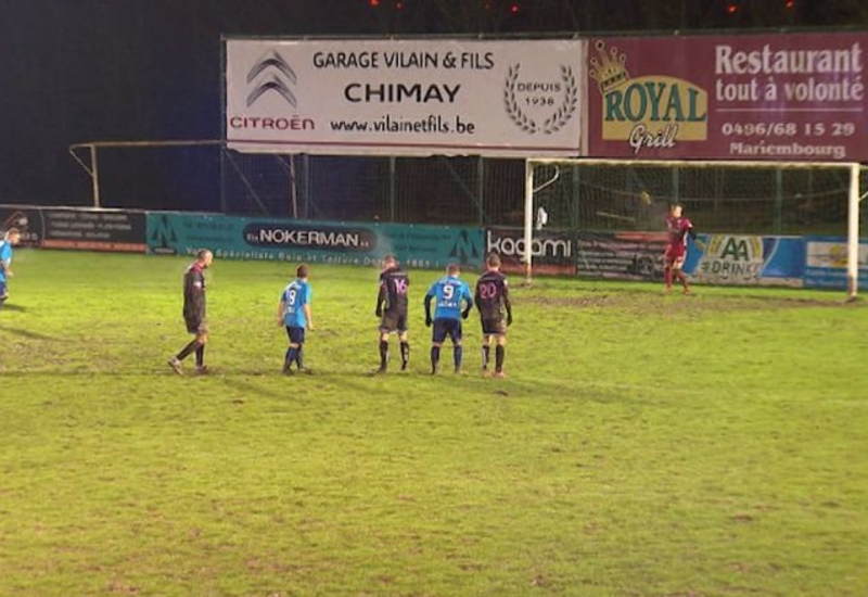 D3 Amateurs : Tamines lourdement battu à Couvin-Mariembourg