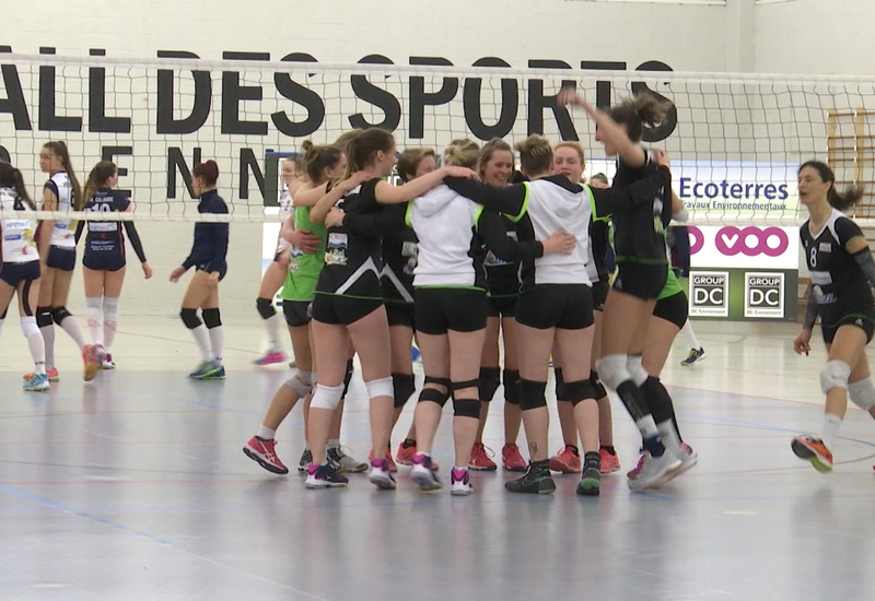 Match au sommet entre Farciennes et le Tchalou en Ligue B de volley