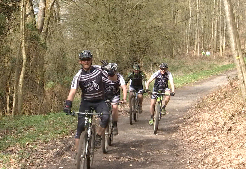 Soleil radieux pour le VTT Charles Quint à Beaumont