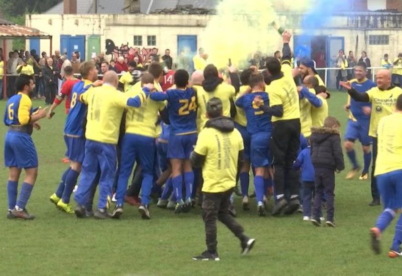 Trazegnies est champion en P3D Hainaut