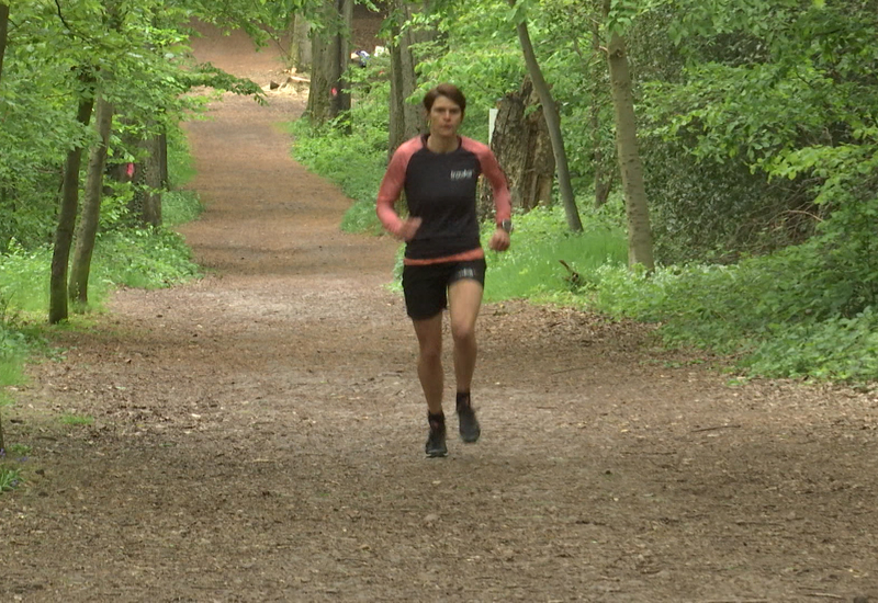 Portrait de Bérangère Malevé, championne de Belgique de Trail