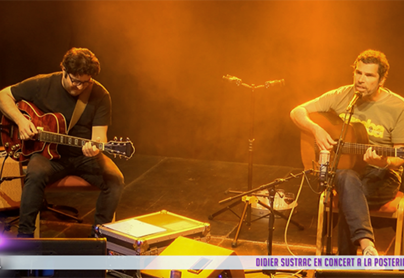 Concert de Didier Sustrac à La Posterie de Courcelles
