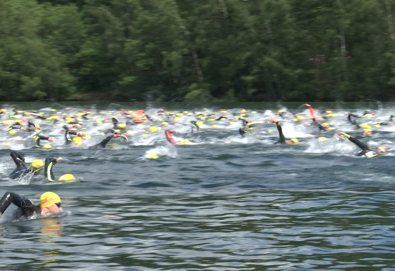 Plus de 1400 participants au Triathlon des Lacs de l'Eau d'Heure