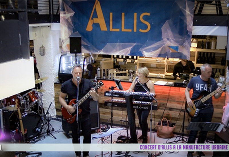 Concert du groupe Allis à La Manufacture Urbaine