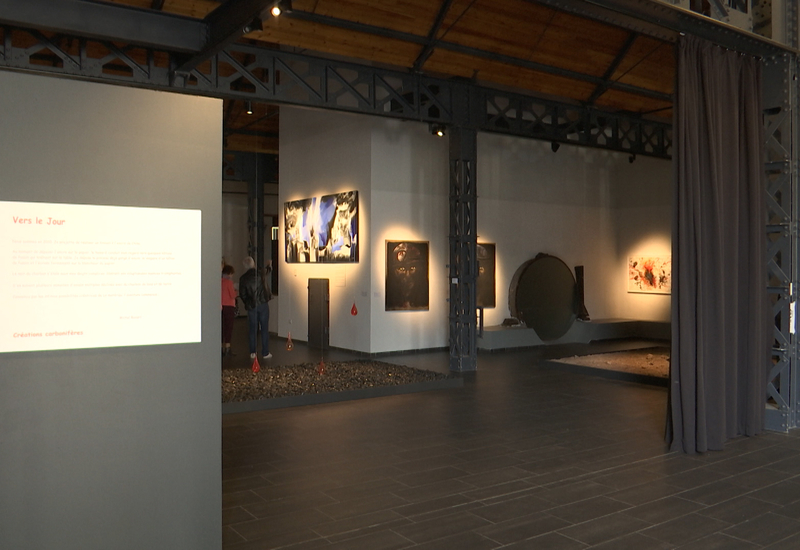 Exposition au Bois du Cazier: la conceptualisation du charbon