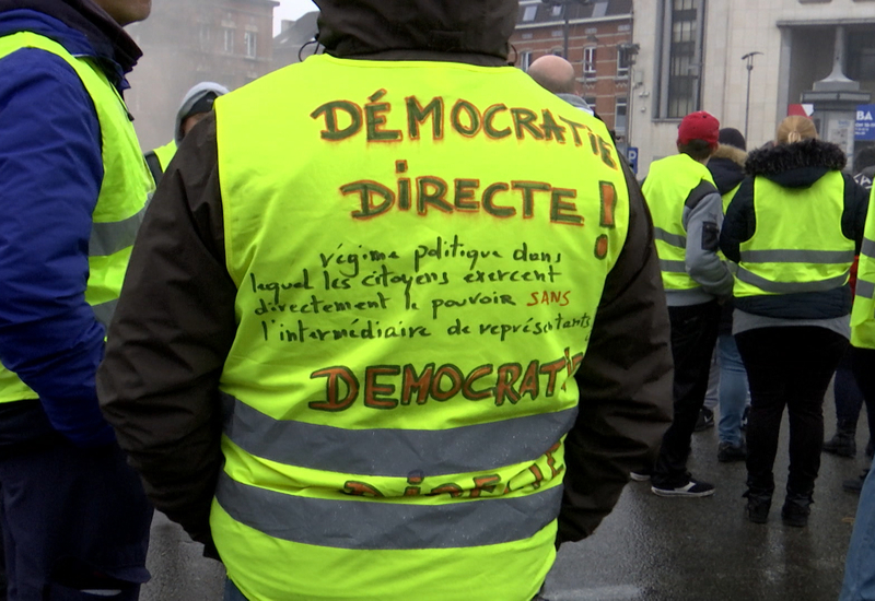 Les gilets jaunes: leurs revendications