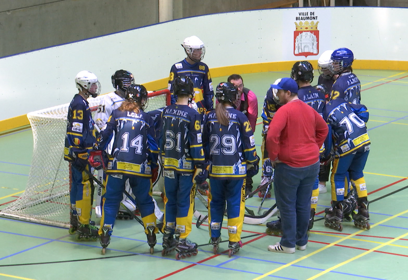 Championnat de Belgique : Match de Roller Hockey à Baumont 