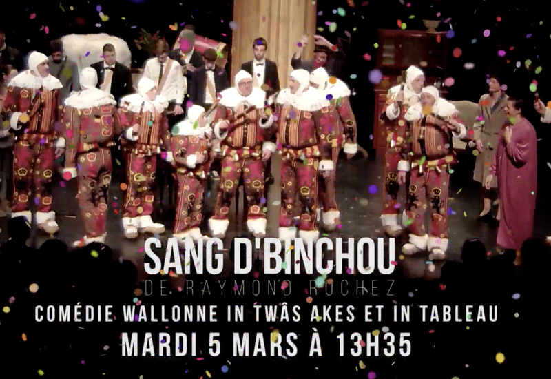 Un jour de Carnaval (2019): théâtre wallon au coeur du carnaval de Binche