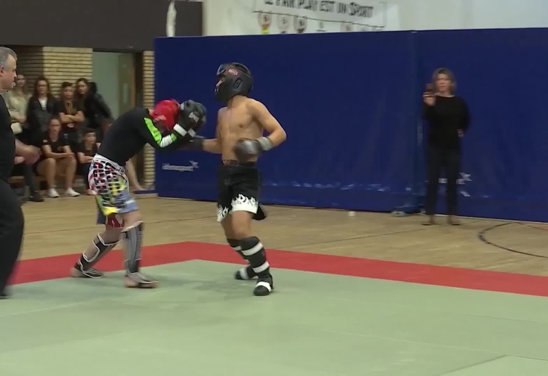 Championnats de Belgique de Jung Fu au Stade Yernaux