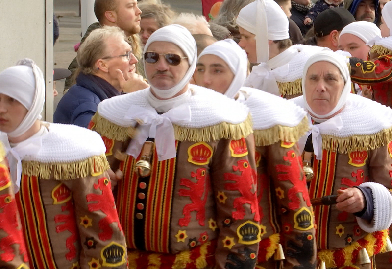 Carnaval de Charleroi: le premier rondeau et la remise des médailles