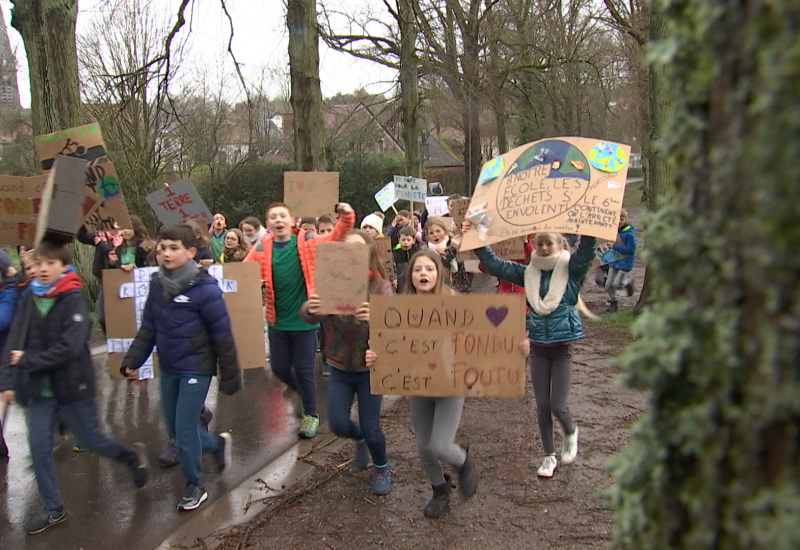 L'école Saint Louis de Beignée se mobilise pour le climat