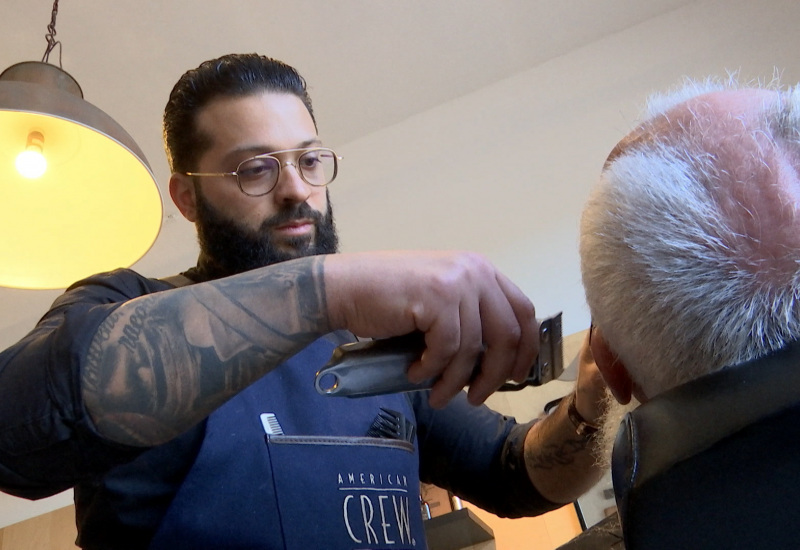 Le meilleur barbier de Belgique est carolo!