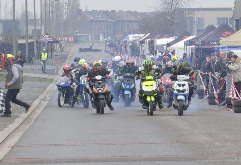 Succès pour le Championnat de Belgique de motos et scooters ce dimanche à Montignies-sur-Sambre