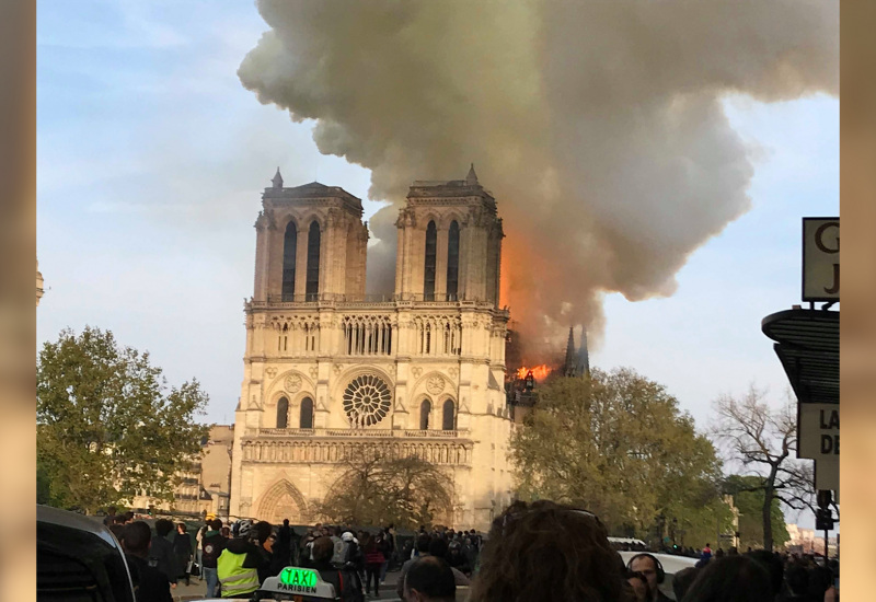 Incendie de la cathédrale Notre-Dame de Paris : le témoignage d'une Chapelloise