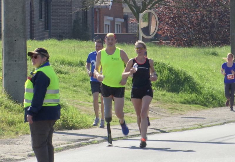 Fleurus: un jogging pour personnes valides et moins valides