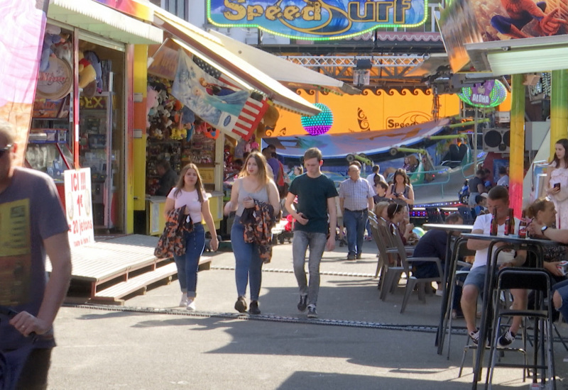 La foire de Charleoi s'est ouverte, en cette fin de vacances de printemps, un manque à gagner pour les forains