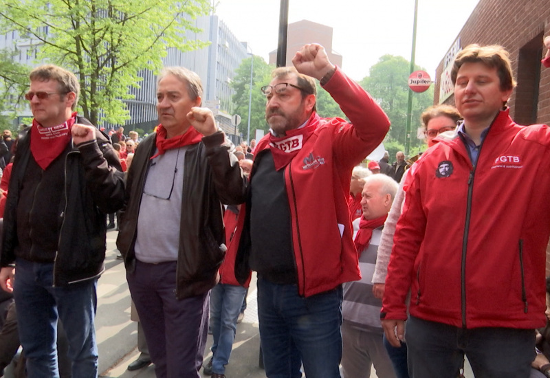 Discours traditionnels à la FGTB pour le 1er mai