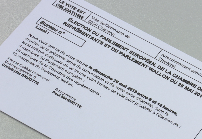 Vous avez perdu votre convocation électorale. Ou vous ne l'avez pas reçue. Que faire?