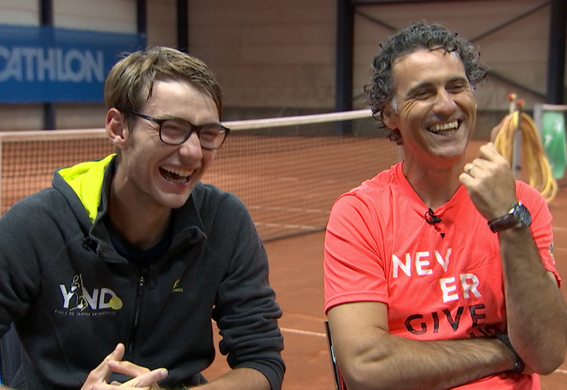 Portraits croisés : Yannis Demeroutis et Alex Bolis, unis par la passion du tennis